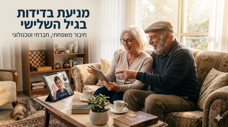 מניעת בדידות בגיל שלישי